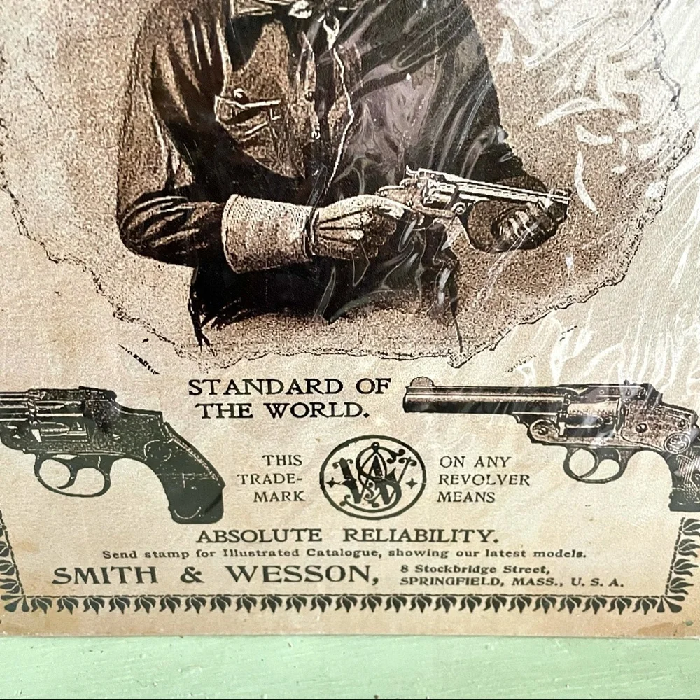 NEW Smith & Wesson Metal Sign